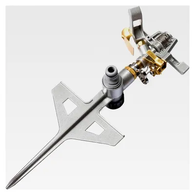 Produktbild von Pulsationssprenger Professionell Gartensprinkler Aus Metall Für Rasen Blumen Pflanzen Stufenregulierung