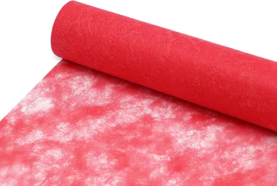 Produktbild von DecoHomeTextil Sizocloud® Vlies Tischläufer Tischband The Original from Holland 1 Rolle Rot 60 cm x 2500 cm