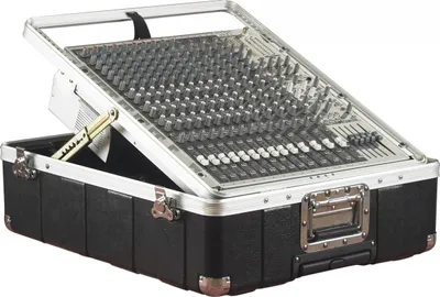 Produktbild von Gator G-MIX-8 PolyurethanMischpultkoffer 8U, 6.5 Zoll Tiefe mit Rollen und ausziehbarem Griff