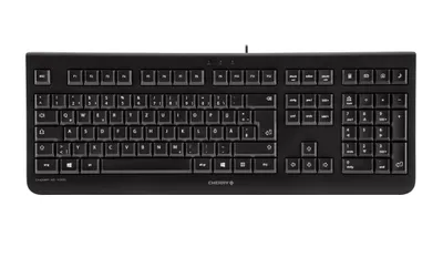 Obrázok produktu pre CHERRY KC 1000, Plná veľkosť (100 %), Kábel, USB, QWERTY, Čierna