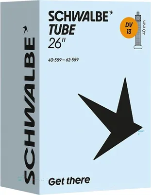 Produktbild von Schwalbe Schlauch DV 13 in Folie 26x1.50-2.40" 40/62-559 DV 40mm in Folie