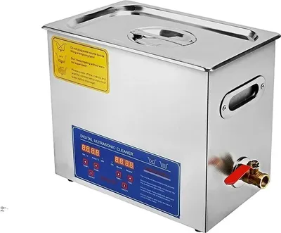 Produktbild von Ultraschallreiniger, 6L Fassungsvermögen, Edelstahl, 40kHz Frequenz,6L