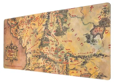 Produktbild von The Lord of the Rings gaming desk mat