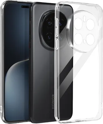 Image de Mayaxess, étui pour Honor Magic 7 Pro en silicone souple, transparent