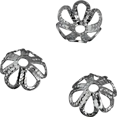 Produktbild von KNORR PRANDELL 216198066 Perlkappen Ø 6 mm Metall silberfarben