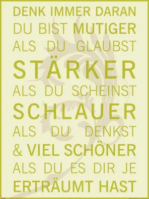 Image de Motivational - Pensez toujours à ça - 60x80