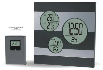 Obrázok produktu pre Budík s teplomerom C02.2577.9270