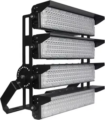 Produktbild von Leistungsstarker LED-Fluter für Industrie 1000W 170lm/W IP66 Schwarz Schwenkbar - Neutralweiß 4000K - 5500K