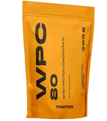 Produktbild von nowmax® WPC 80 Whey Protein 700 g – Geschmack: Cookie | Eiweißpulver