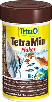 Image de TetraMin nourriture pour poissons en flocons 100 ml