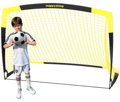 Image de But de football gonflable pour enfants, idéal pour le jardin