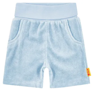 Produktbild von Steiff Shorts EU Größe 62 Chambray Blue, Sommerhose, Kinder-Shorts, Kurze Hose,