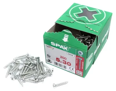 Produktbild von SPAX Halbrundkopfschraube WIROX Vollgewinde 5,0x30