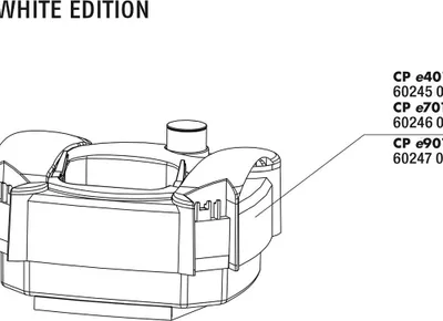 Produktbild von JBL CP e701 Pumpenkopf WHITE *