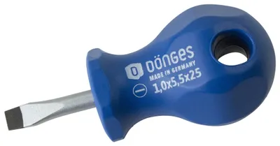 Produktbild von Dönges Schlitz-Vergaserschraubendreher, 5,5 x 25 mm, 1,0 mm (Schraubendreher)