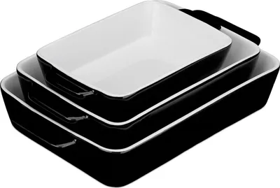 Produktbild von Famanu Auflaufform Set - 3 Größen für vielseitige Anwendungen