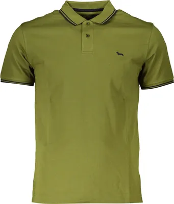 Produktbild von Harmont Blaine Olivgrün Polo Kurzarm Slim Fit : Größe - XL Größe: XL