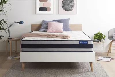 Productafbeelding van Actilatex ergonomische matras, 150x190 cm, met latex en traagschuim, hardheidgraad 4, hoogte: 24 cm, 5 comfortzones