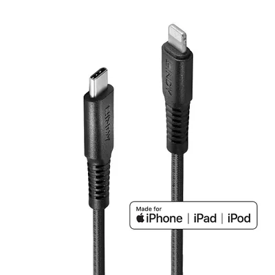 Immagine prodotto di LINDY Cavo di ricarica rinforzato da 2 m da USB tipo C a Lightning