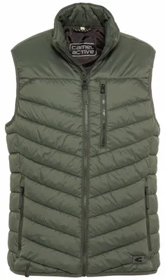 Immagine prodotto di Camel Active 460200-9E52 - Gilet imbottito, taglia: 50, colore: verde
