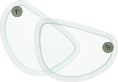 Produktbild von Seacsub Fox/e Fox Sehstärkeglas Durchsichtig -5.00 Durchsichtig -5.00