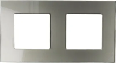 Produktbild von Doppelglasrahmen 2F Grau DC Smart Home