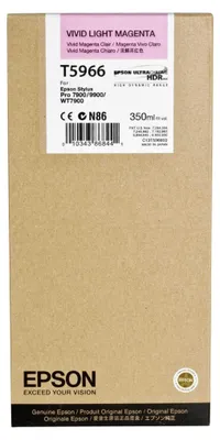 Produktbild von Epson Tintenpatrone vivid light magenta T 596  350 ml     T 5966