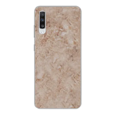 Produktbild von MuchoWow® Handyhülle Schutzhülle Hülle für Samsung Galaxy A70 Marmor - Braun - Muster Silikon Softcase Handy Hülle - Schutzhaube