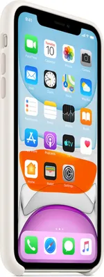 Produktbild von Apple MWVX2ZM/A, Cover, Apple, iPhone 11, 15,5 cm (6.1"), Weiß