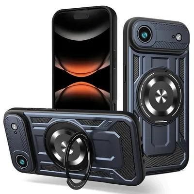 Zdjęcie produktu dla Techsuit - RuggedCam etui do iPhone 17 Air - niebieskie