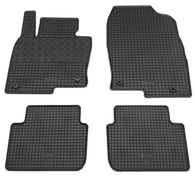Gummifußmatten Set 4-teilig für Mazda CX-5 II KF (2017-), schwarz