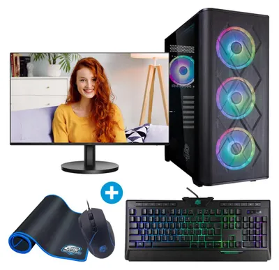Produktbild von Gaming Komplett-PC AN027 - Ryzen 7 5800X - RTX 5080 - 1 TB NVMe - 32GB RAM - Win11
