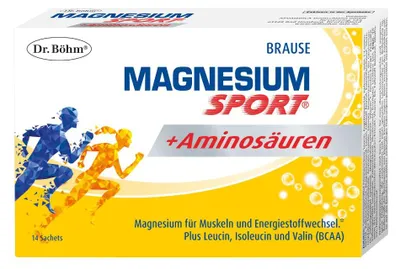 Obrázek produktu pro Dr. Böhm Magnesium Sport + Aminokyseliny, 14 granulí