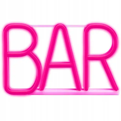 Zdjęcie produktu dla Forever Light Neon LED light "BAR" Pink - FLNE24