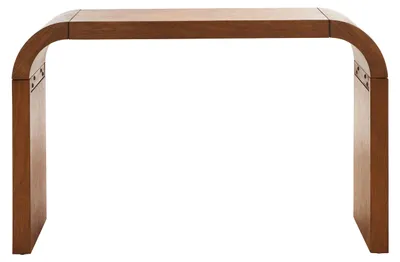 Immagine prodotto di Tavolino consolle in legno curvato SAFAVIEH, naturale, 30 x 132 x 78 cm