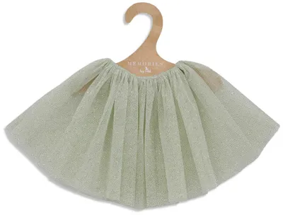 Produktbild von Asi Puppenkleidung Tüllrock mint gold - Puppen Outfit