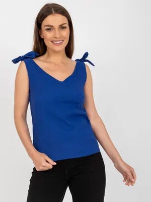 Produktbild von Rue Paris Oberteil für Frauen Azah dunkelblau M
