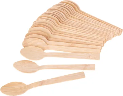 Produktbild von GRÄWE Bambus-Löffel Set 25 Stück 16,5 cm