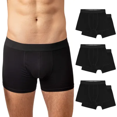 Image de Snocks, lot de 6 boxers pour hommes, en Coton, sans logo