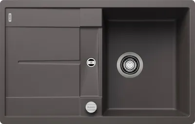 Produktbild von BLANCO METRA 45 S-F flächenbündige Spüle / SILGRANIT / Felsgrau / reversibel / Excenter - inkl.