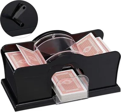 Produktbild von Kartenschudder Handbetrieben Spielkarten Mischmaschine
