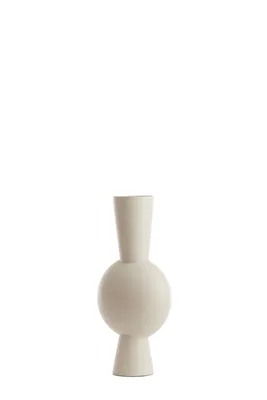 Produktbild von Light & Living - Vase KAVANDU - 26x19x54cm - Weiß