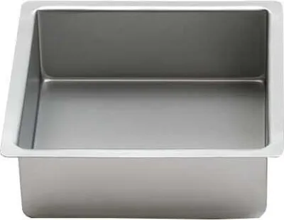 Immagine prodotto di Teglia quadrata in alluminio alta 7,5 cm, 15 cm - Decora