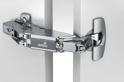 Image de HETTICH SENSYS 8657 TH52 Charnière à encastrement zéro en applique ÖW 165