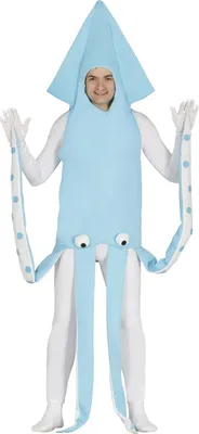 Produktbild von Fiestas Guirca - Tintenfisch-Kostüm für Herren FG1464 (S) (Blau)
