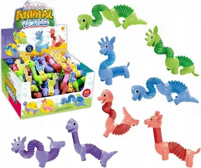 Zdjęcie produktu dla Żyrafa Dinozaur Pop Tube 4748 A'60
