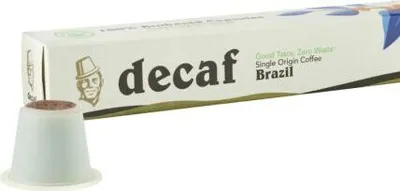 Produktbild von Espresso Koffeinfrei -  BRAZIL Kompostierbar 10 Kapseln für Nespresso®