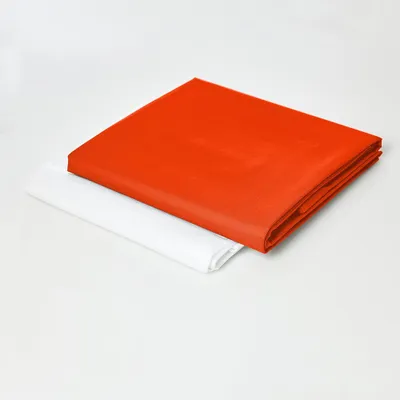Produktbild von Lumaland Sitzsackhülle ohne Füllung - Luxury Riesensitzsack XXL Sitzsack Bezug Hülle - 140 x 180 cm - Orange