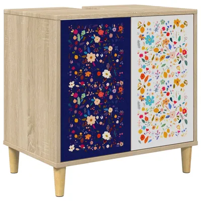 Imagen del producto de vidaXL Armario de baño MAINZ, estilo Sonoma, 60 x 40 x 60 cm, fabricado en material de madera