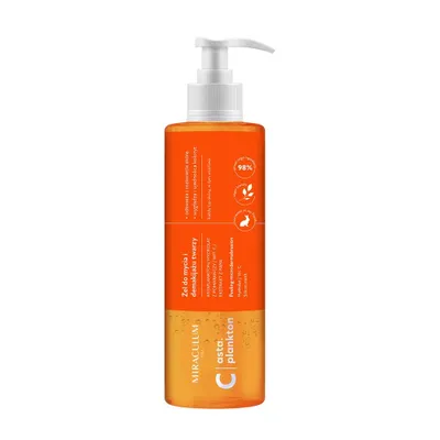 Obrázek produktu pro Čisticí a odličovací gel na pleť s Asta.Planktonem a vitamínem C - 200ml